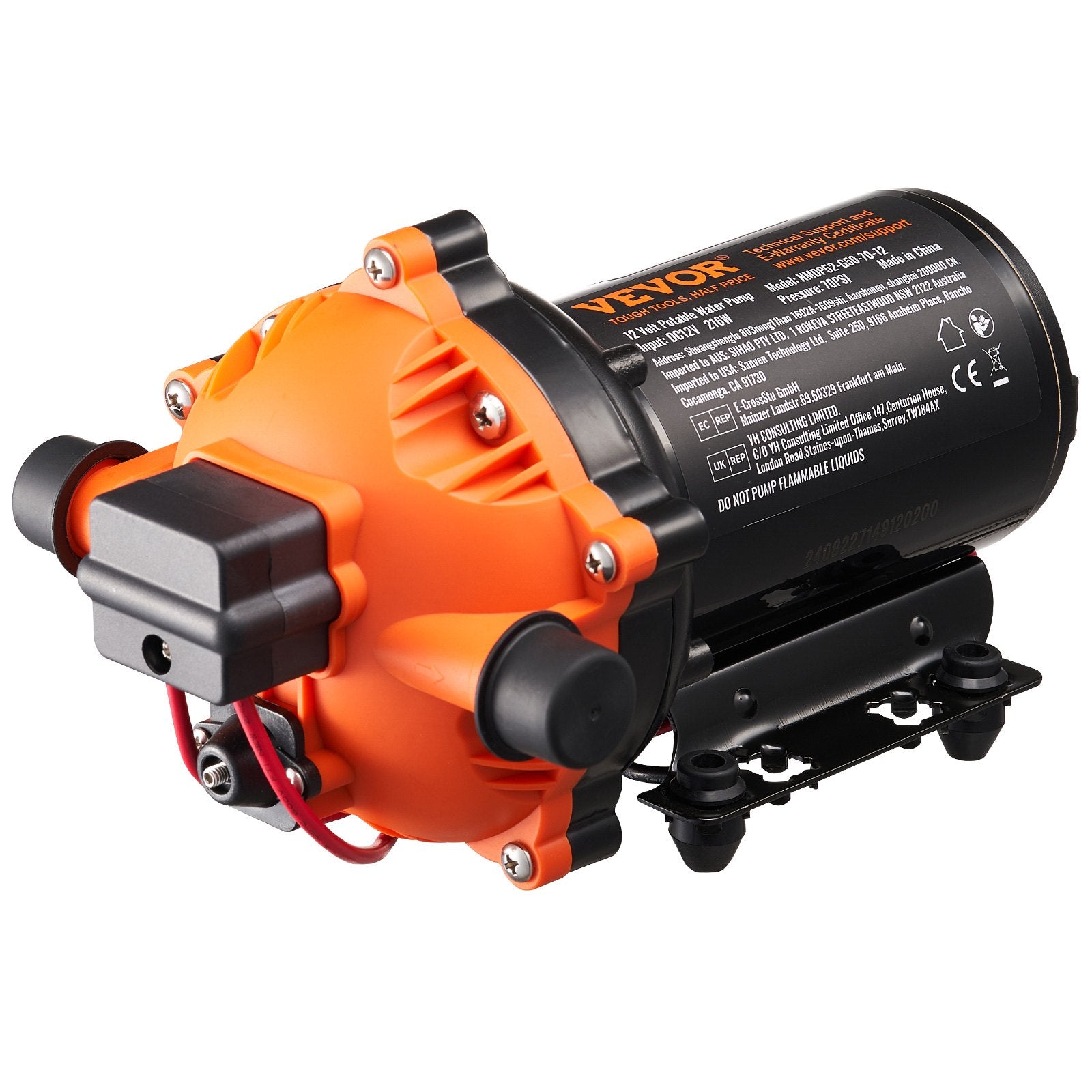 Diaphragm Pump 5GPM 18.93 L/min — view 2
