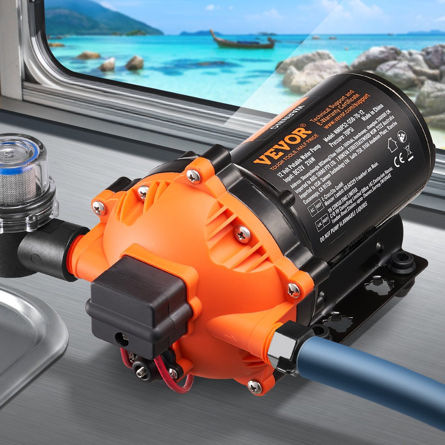 Diaphragm Pump 5GPM 18.93 L/min — view 9
