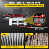 Electric Winch Recovery 12v 13500Lb — view 5