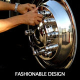 Polished 19.5 10 Lug Wheel — view 7