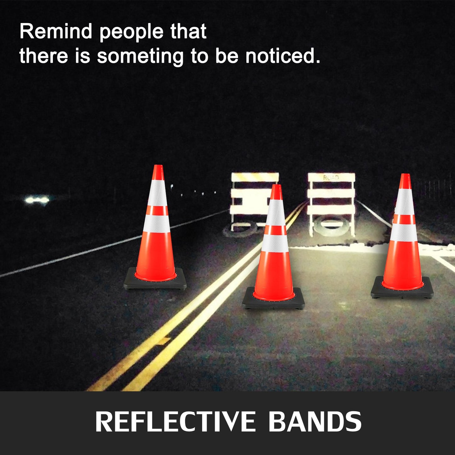 6Pack 36 Traffic Cones, Safety — view 4