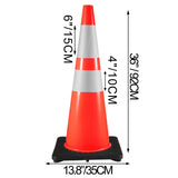 6Pack 36 Traffic Cones, Safety — view 9