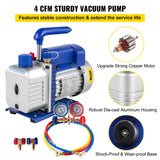 4CFM 1/4HP Rotary Vane Vacuum — view 4