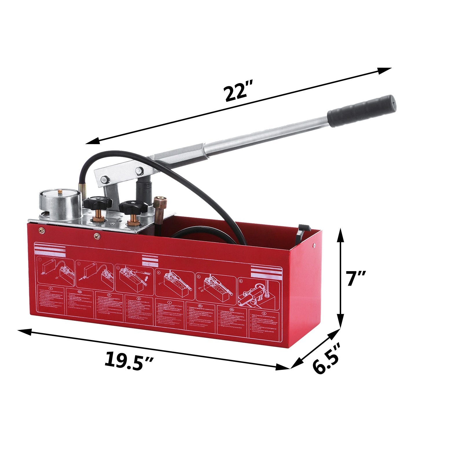 Hydraulic Pressure Test Pump 50 Bar — view 9