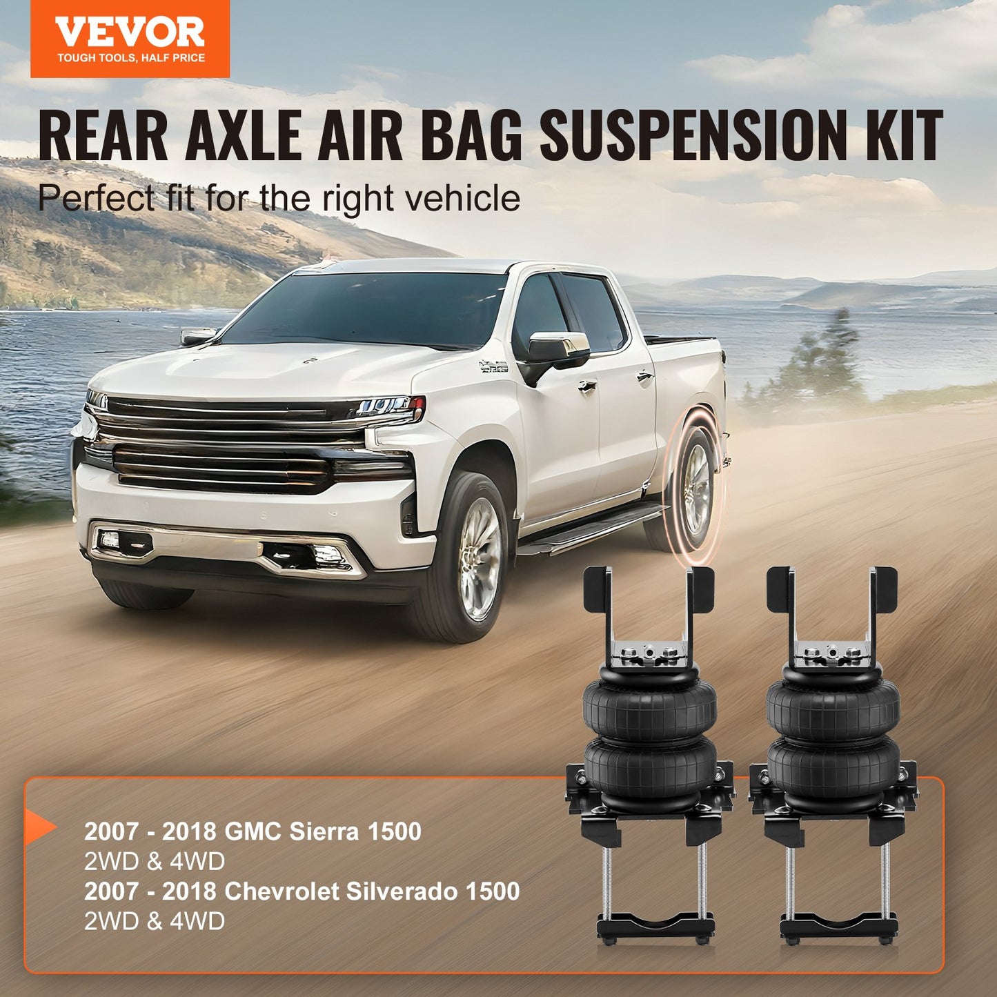 Air Bag Suspension Kit, Air — view 3