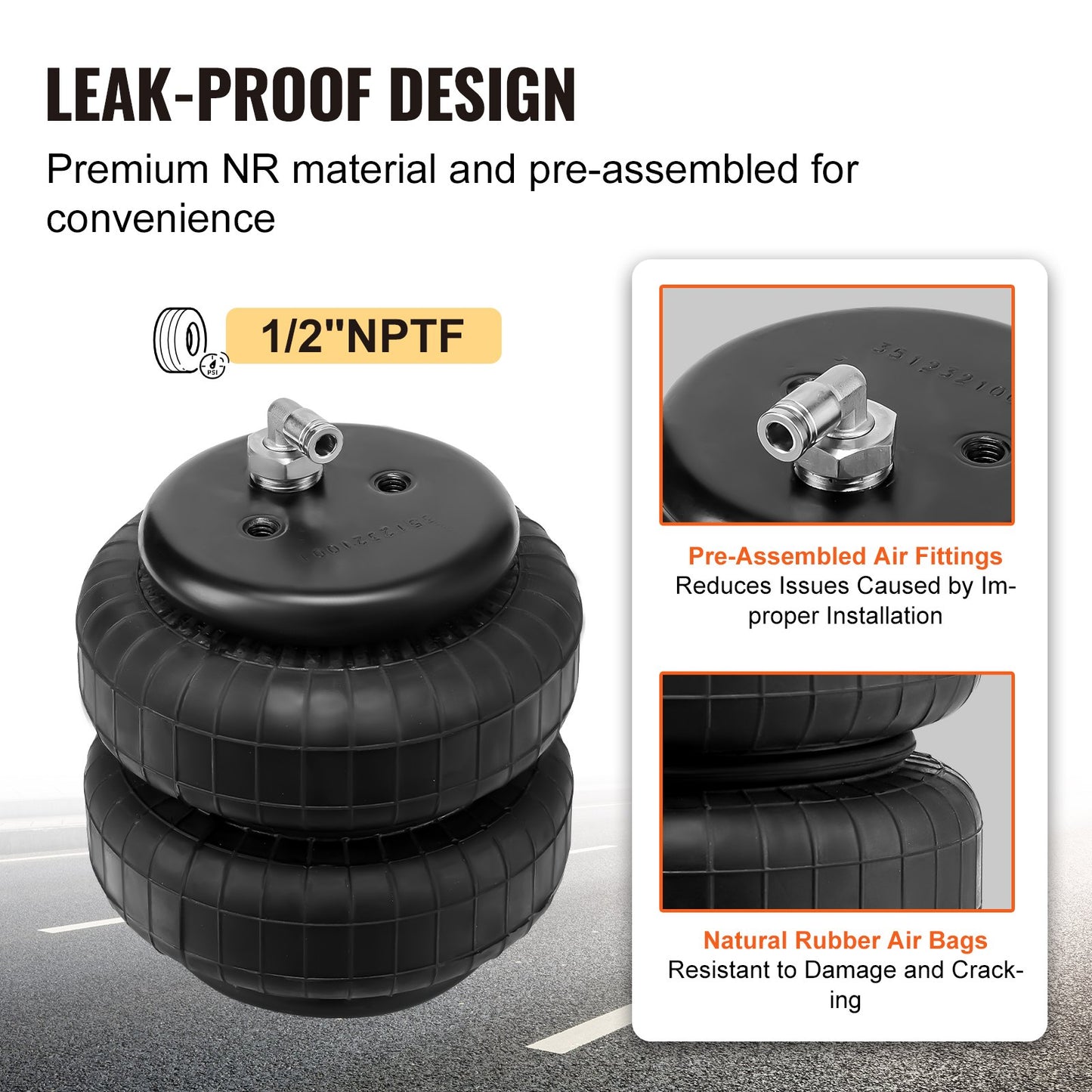 Air Bag Suspension Kit, Air — view 5