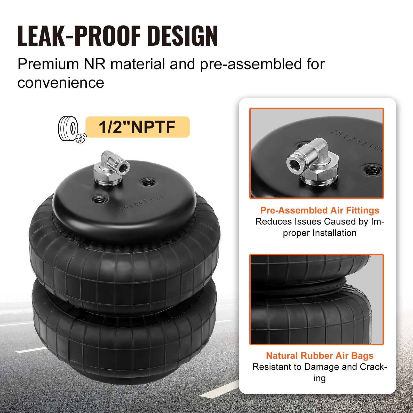 Air Bag Suspension Kit, Air — view 5