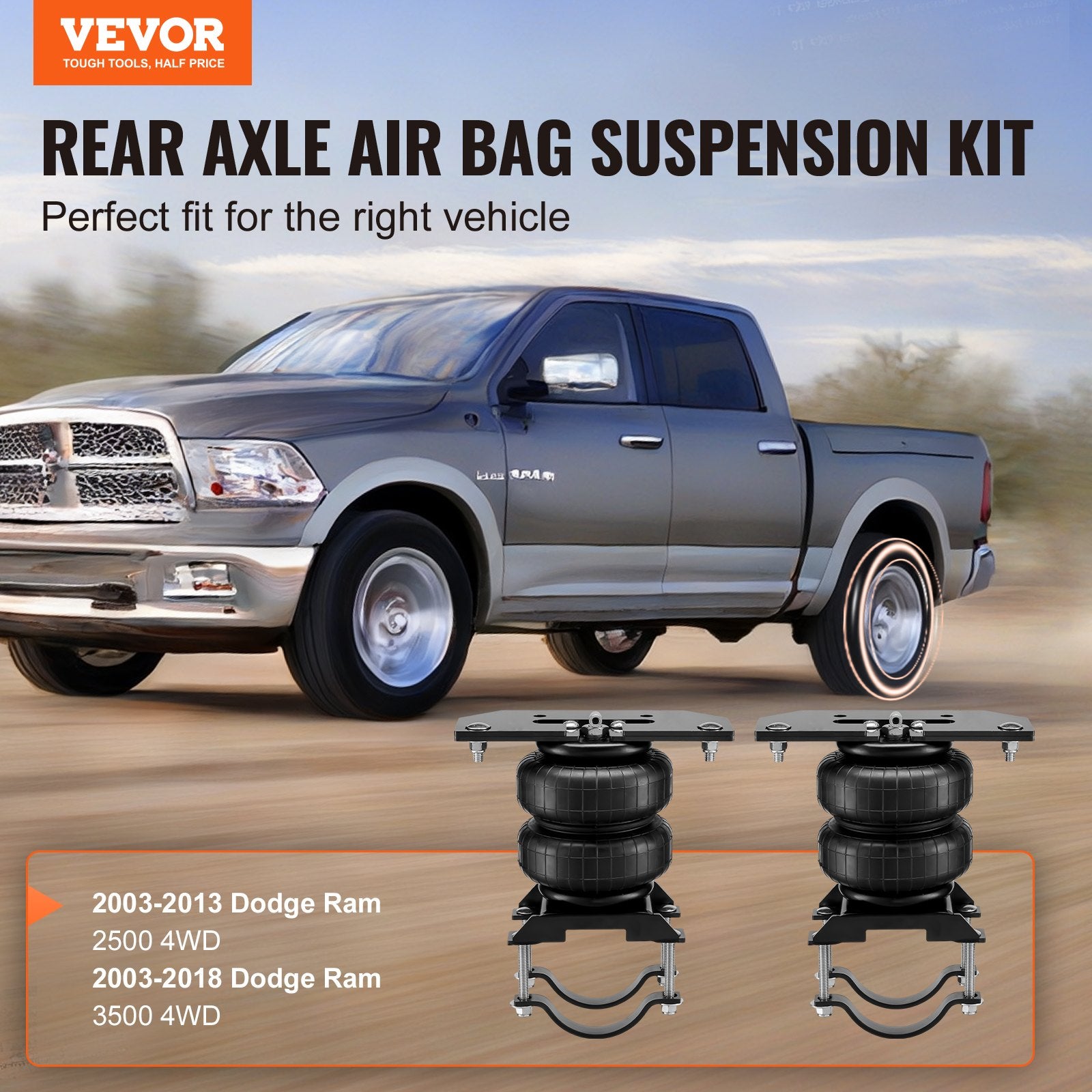 Air Bag Suspension Kit, Air — view 3