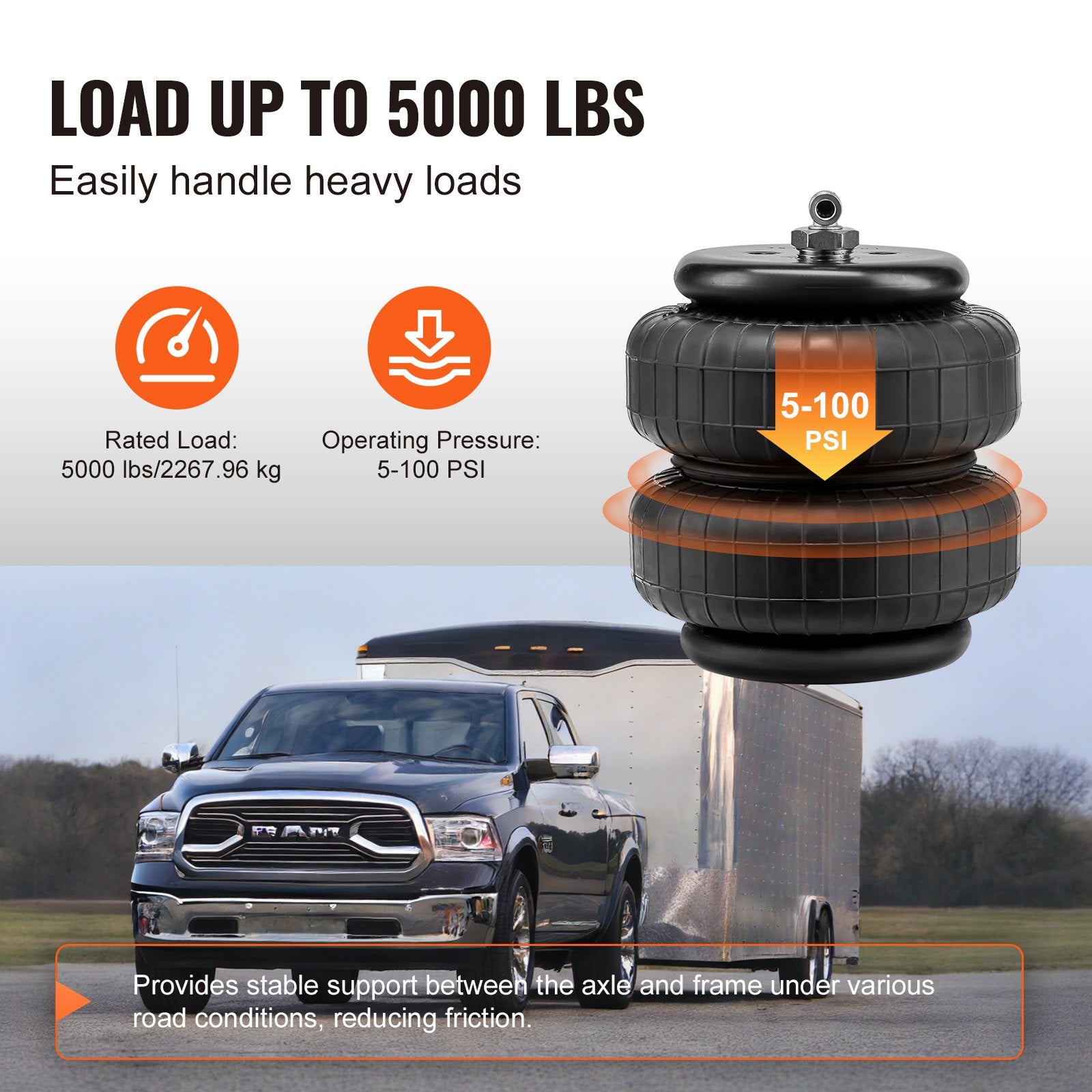 Air Bag Suspension Kit, Air — view 4