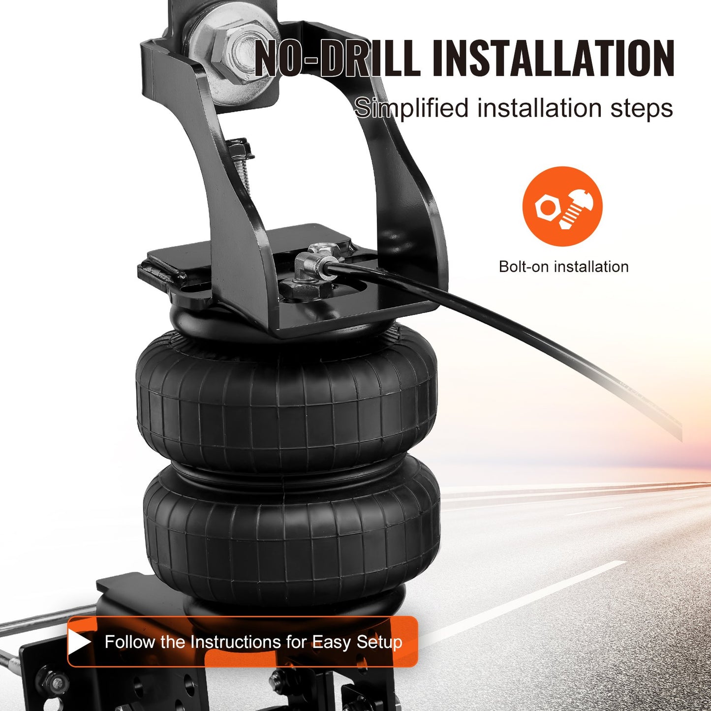 Air Bag Suspension Kit, Air — view 7