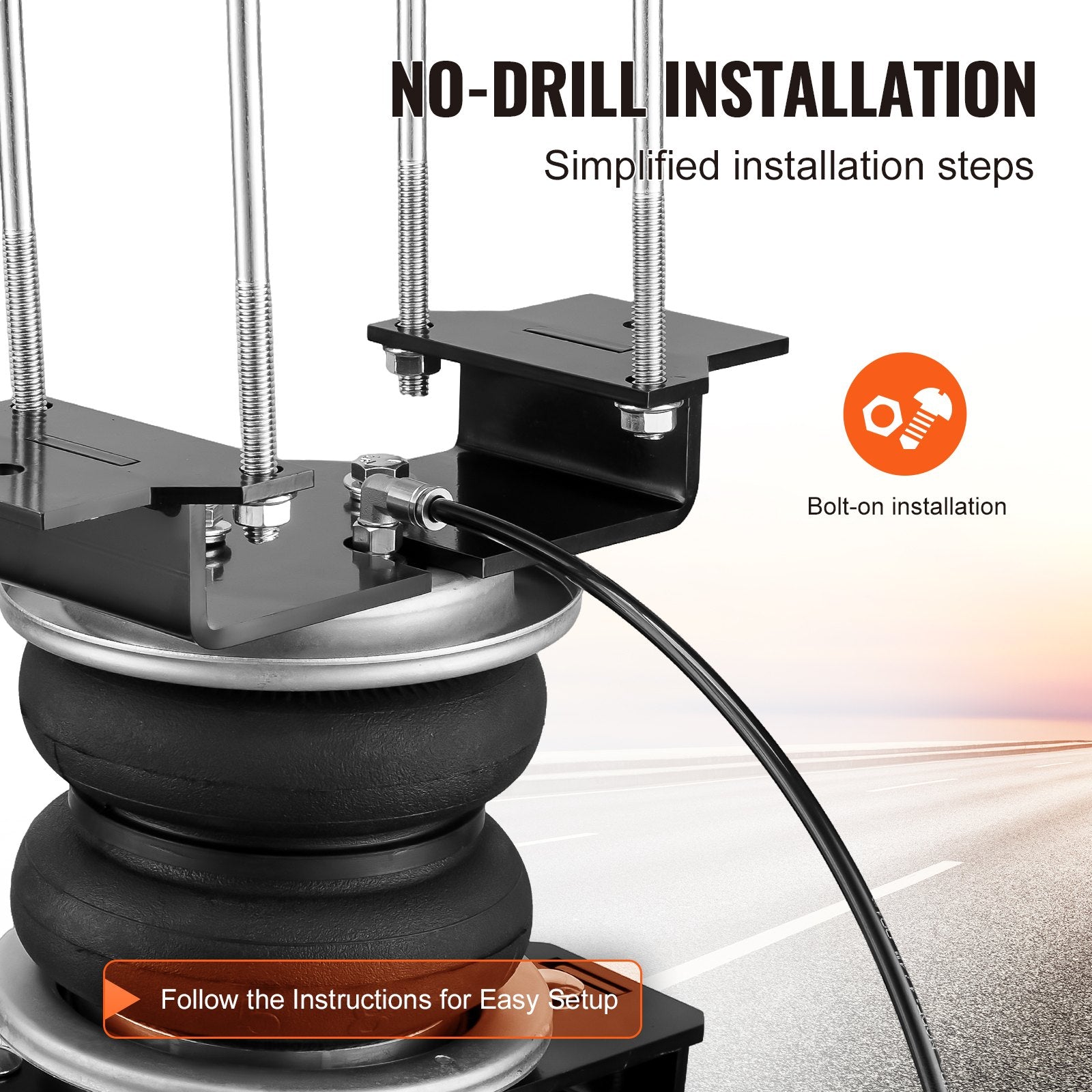 Air Bag Suspension Kit, Air — view 7