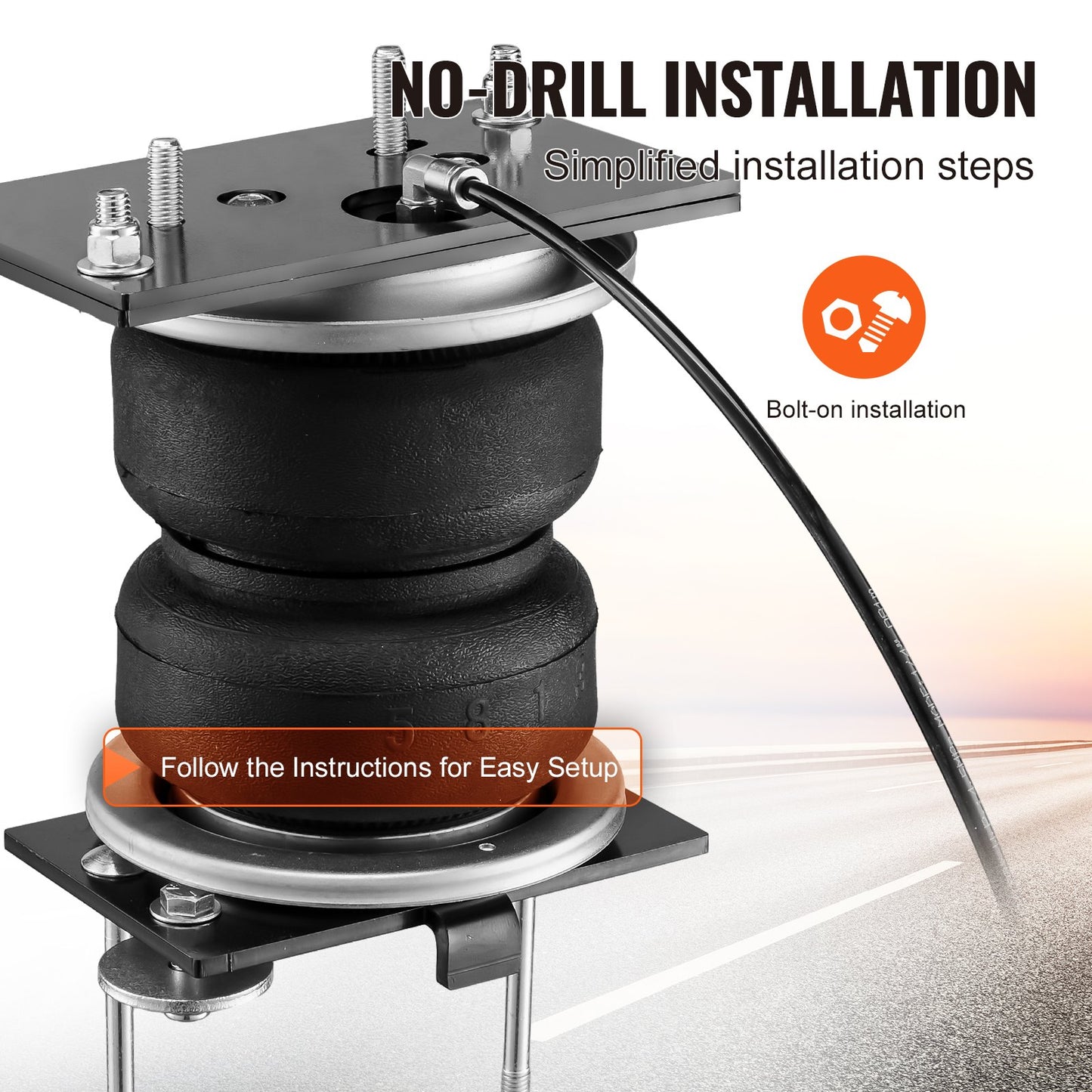 Air Bag Suspension Kit, Air — view 7