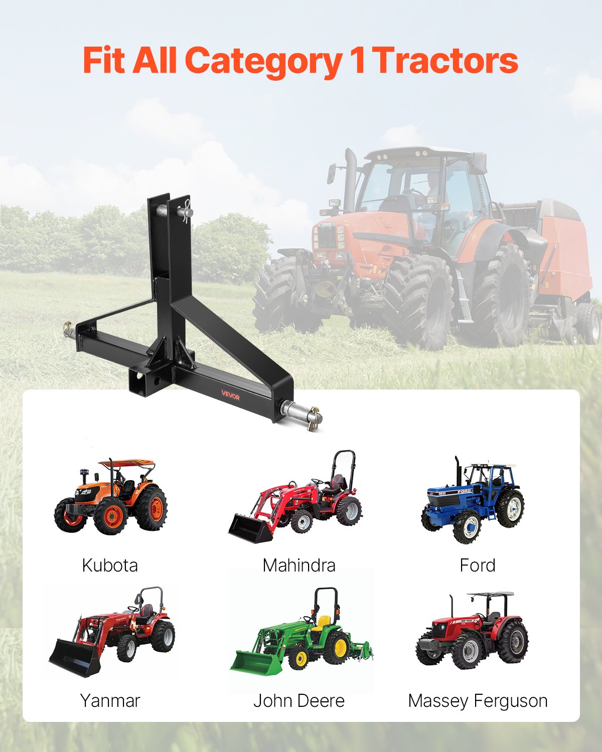 3 Point Trailer Hitch with — view 3