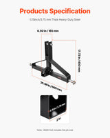 3 Point Trailer Hitch with — view 4