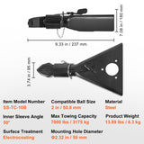 A-Frame Trailer Coupler, Fits 2-Inch — view 8