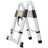 Telescoping Extension Ladder 12.5FT A-Shape — view 11