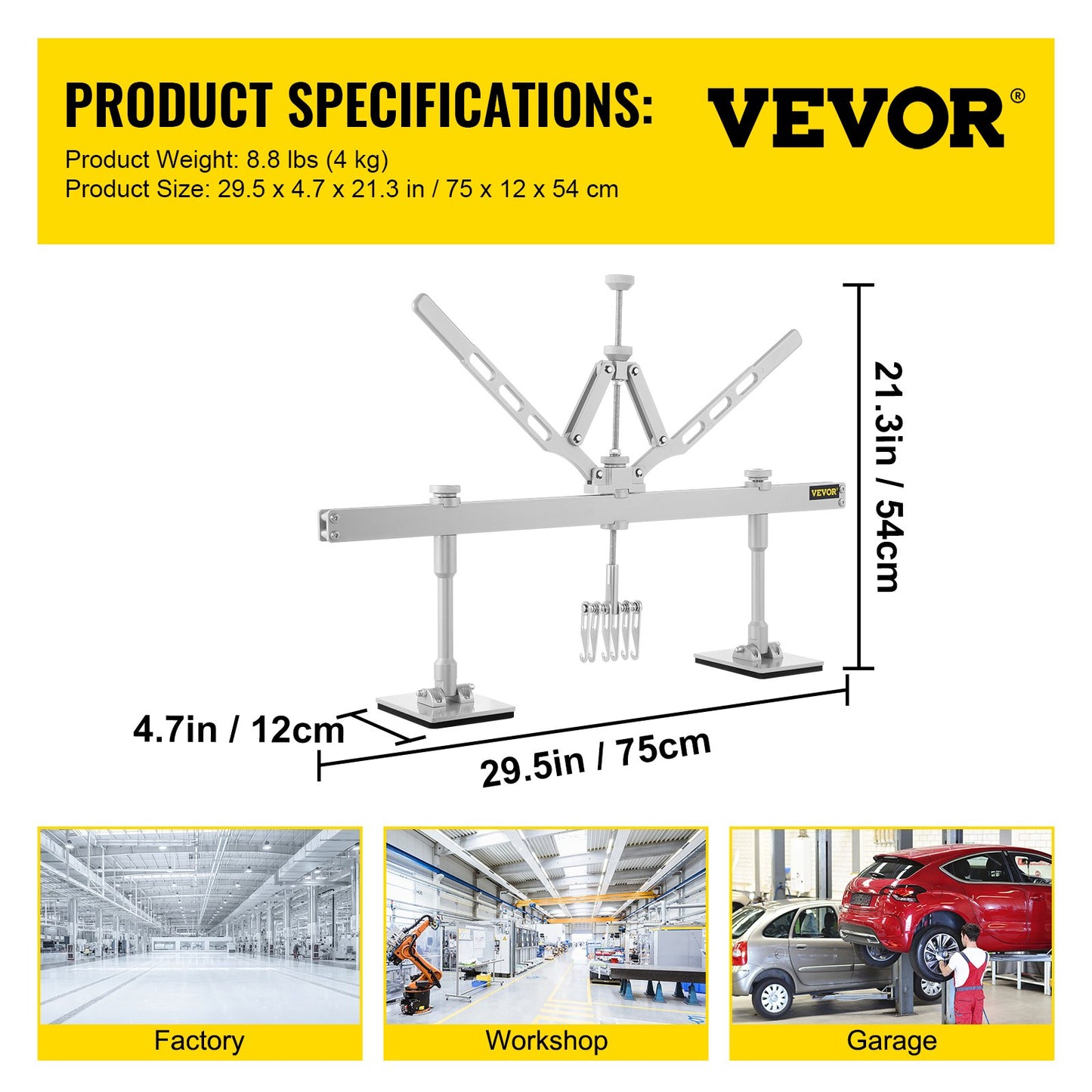 Dent Pull Lever Bar Kit — view 8