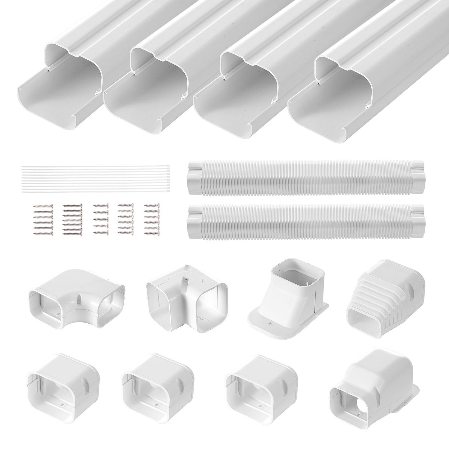 Mini Split Line Set Cover — view 2