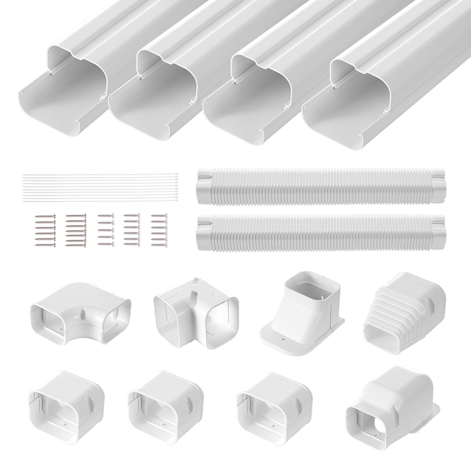 Mini Split Line Set Cover — view 2