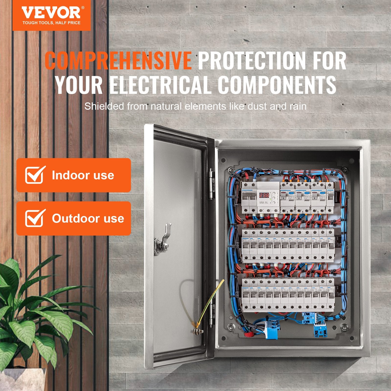 Steel Electrical Box, 40x30x25 cm — view 3