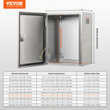 Steel Electrical Box, 40x30x25 cm — view 8