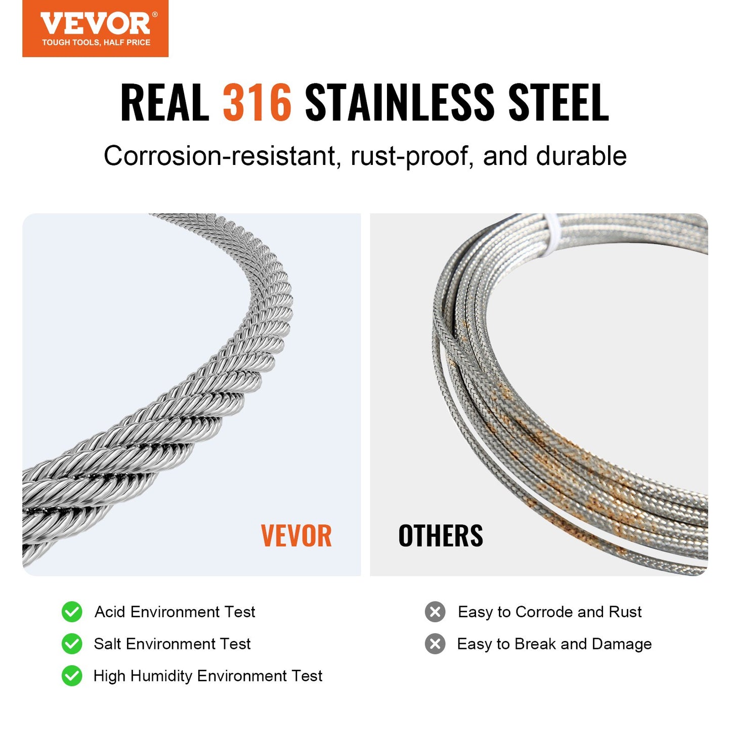 T316 Stainless Steel Cable 3.18mm — view 3
