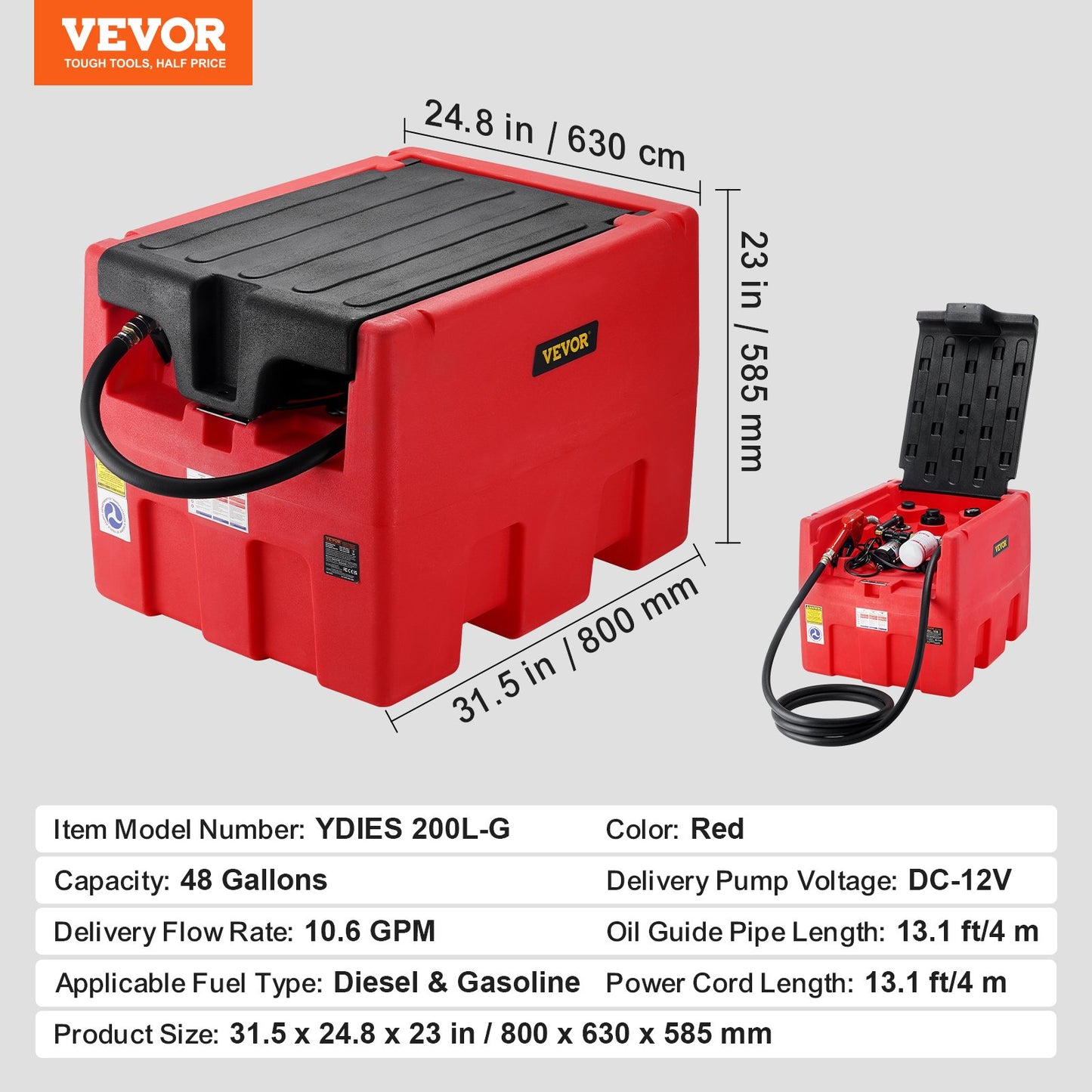 Portable Diesel & Gasoline Tank — view 8