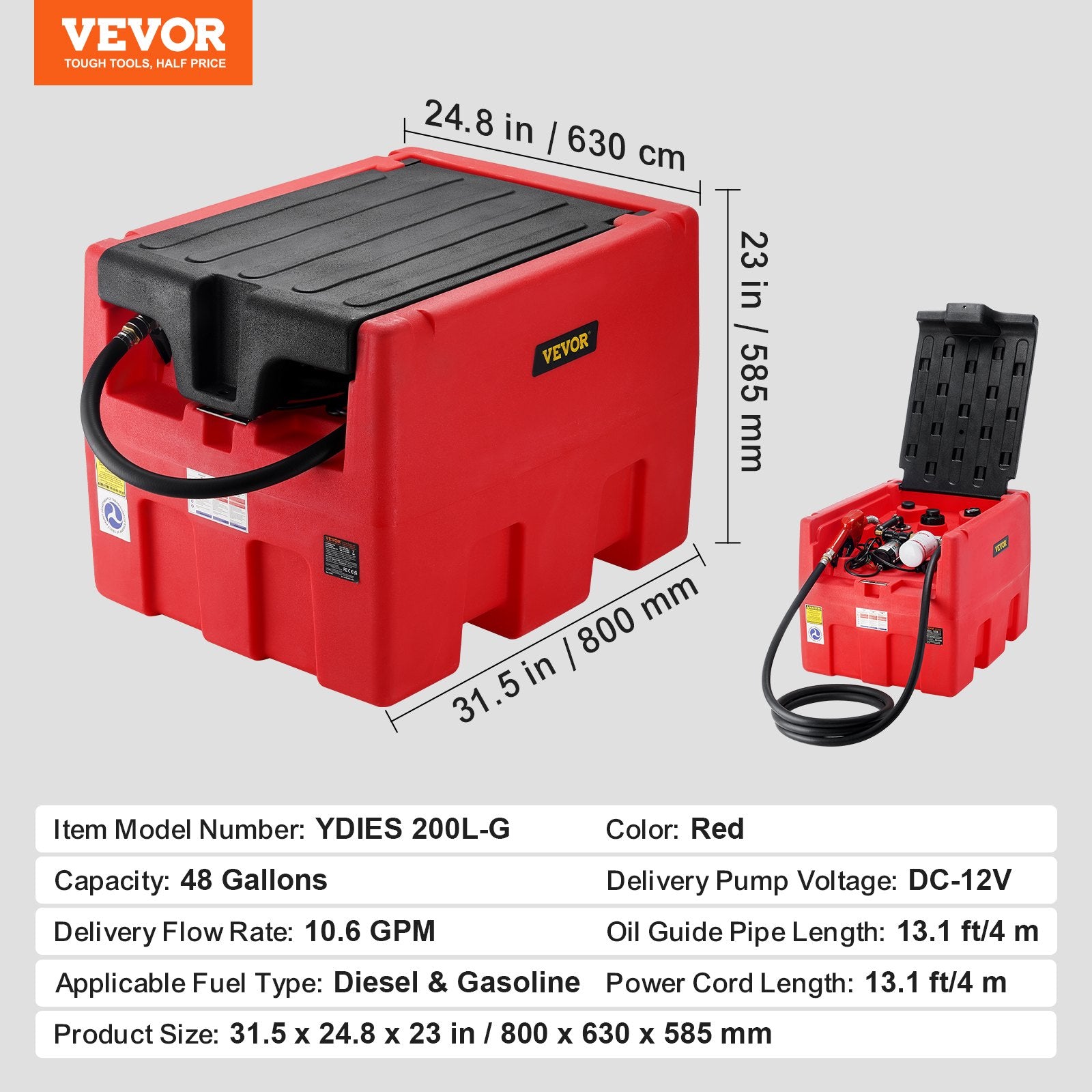 Portable Diesel & Gasoline Tank — view 8