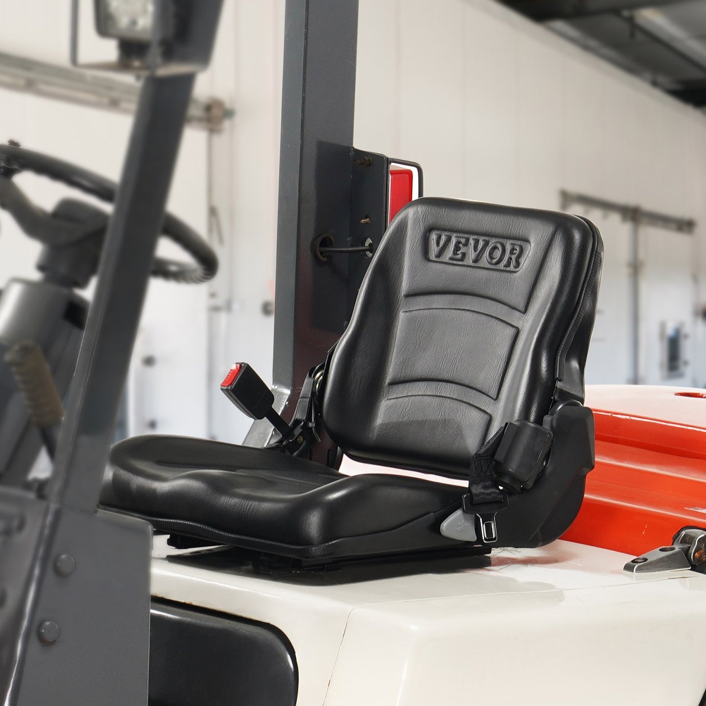Universal Forklift Seat, Fold Down — view 9