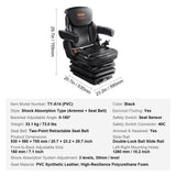 Universal Forklift Seat Adjustable Tractor — view 8