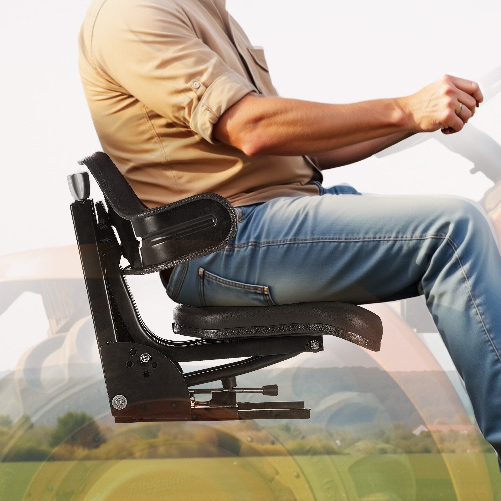 Universal Forklift Seat — view 9