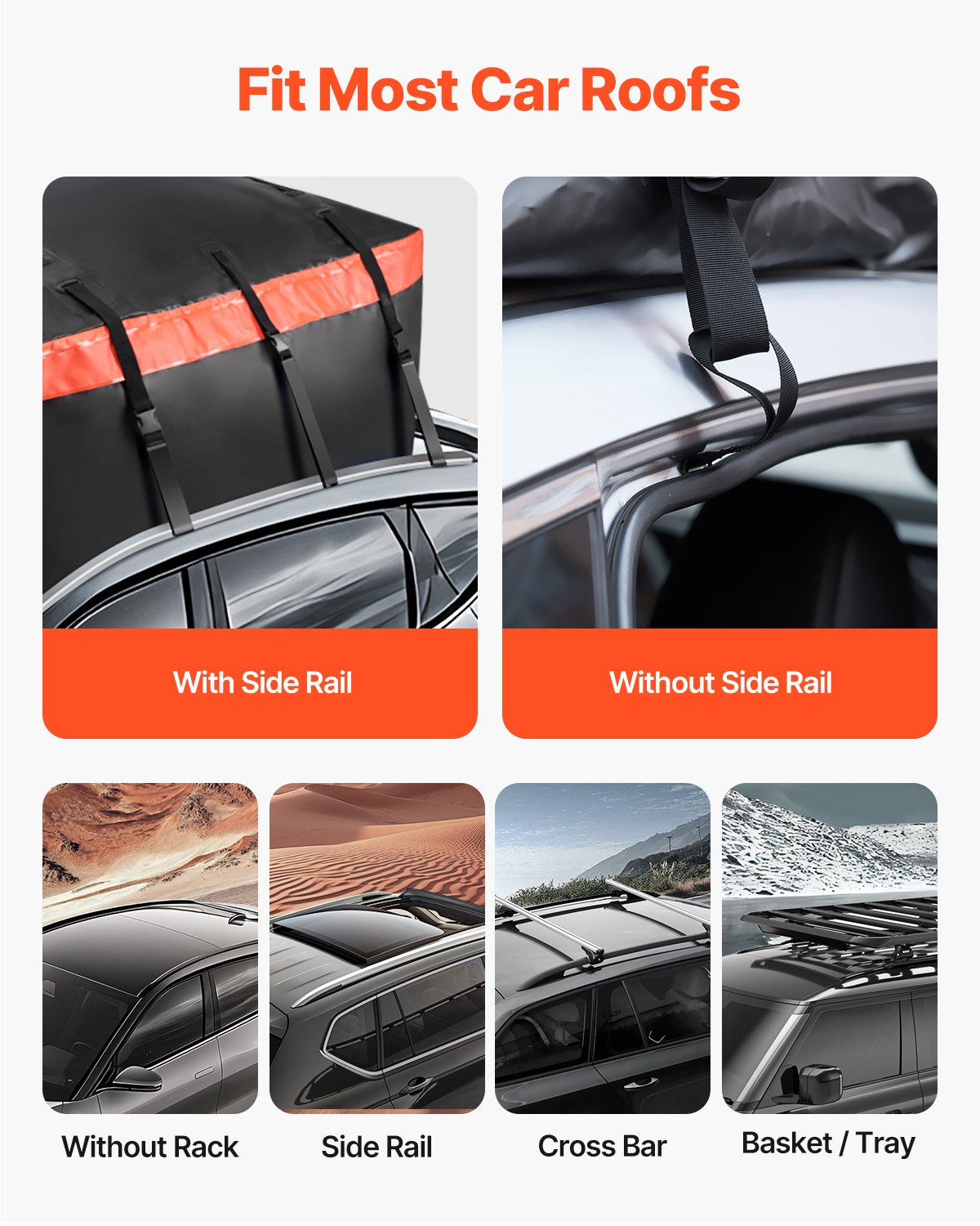 Car Rooftop Cargo Carrier Bag — view 6