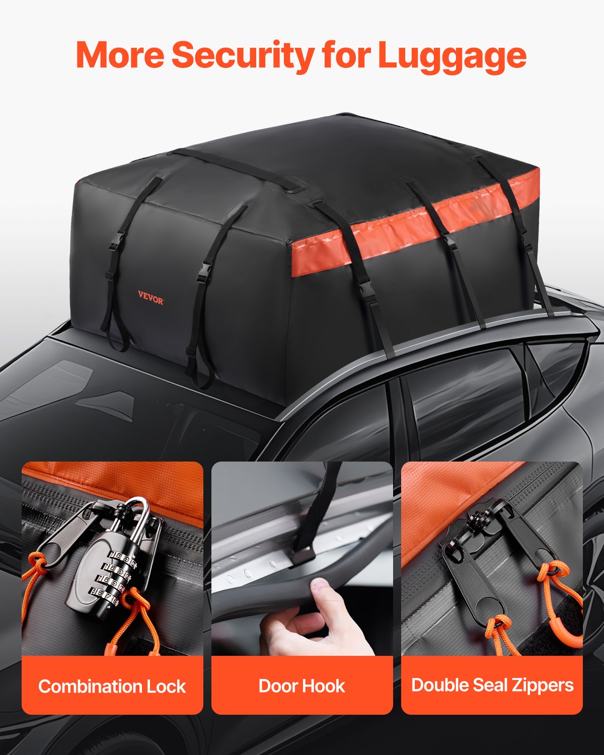 Car Rooftop Cargo Carrier Bag — view 7