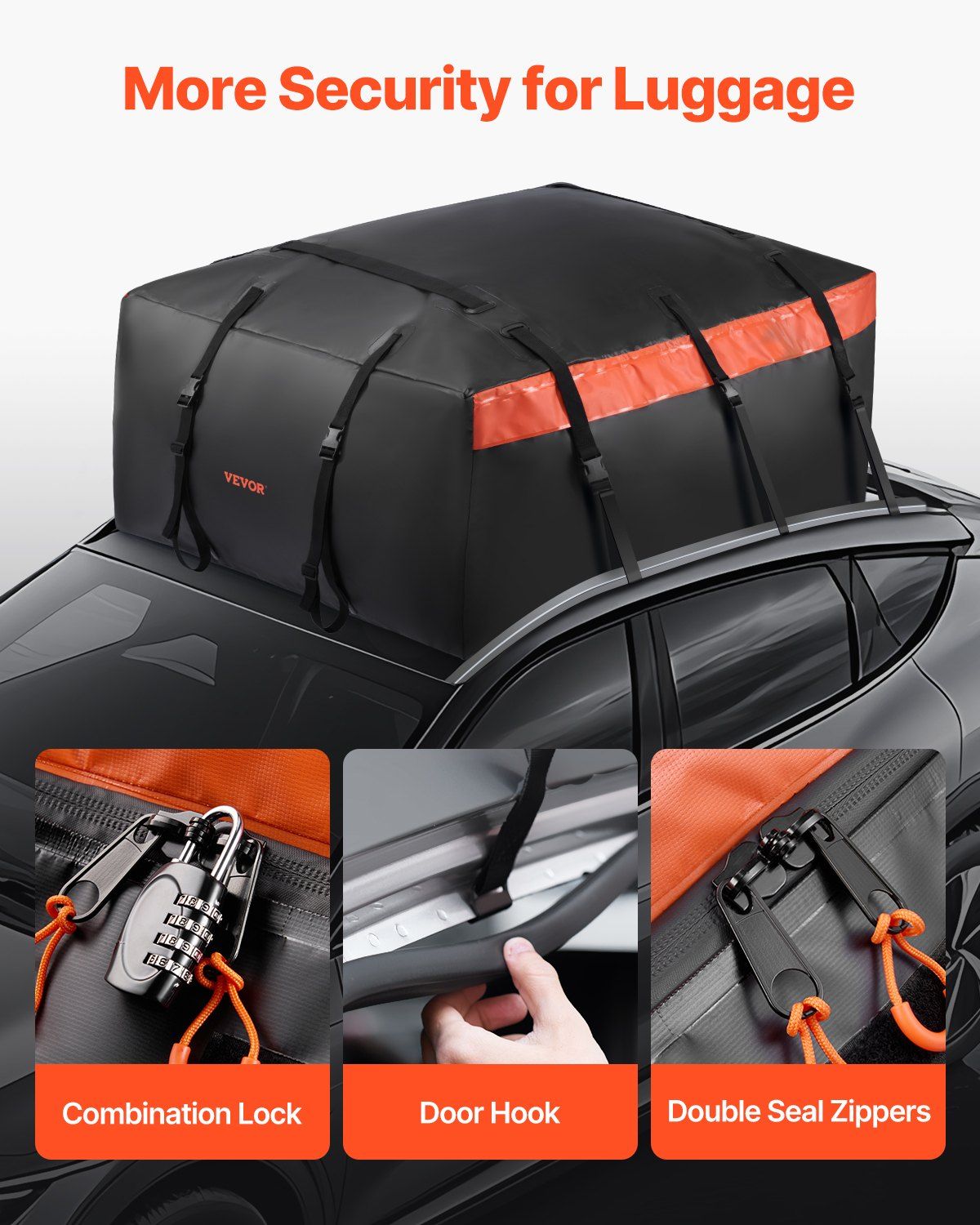Car Rooftop Cargo Carrier Bag — view 7