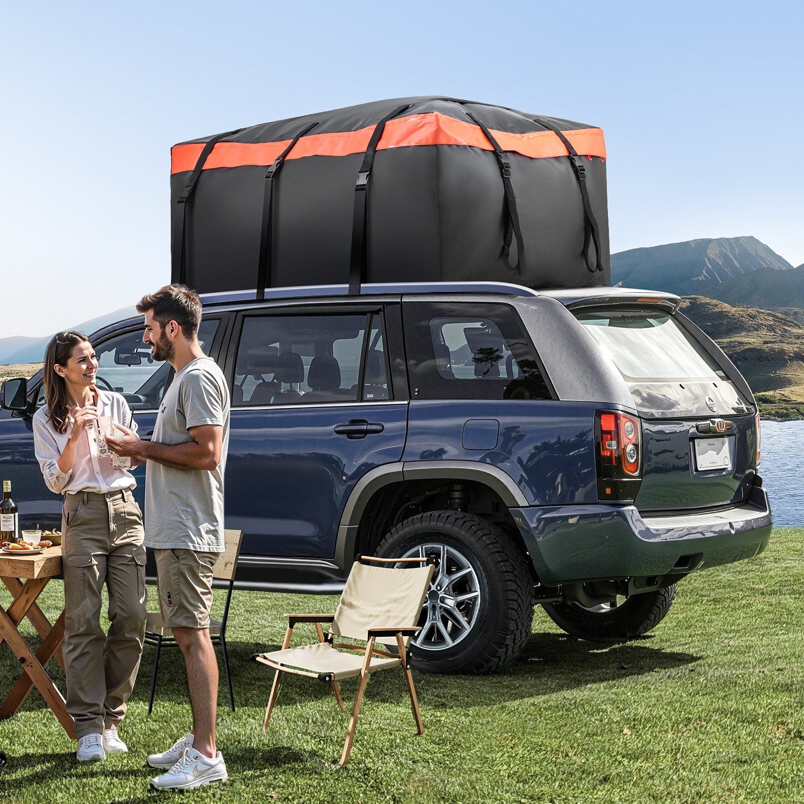 Car Rooftop Cargo Carrier Bag — view 9
