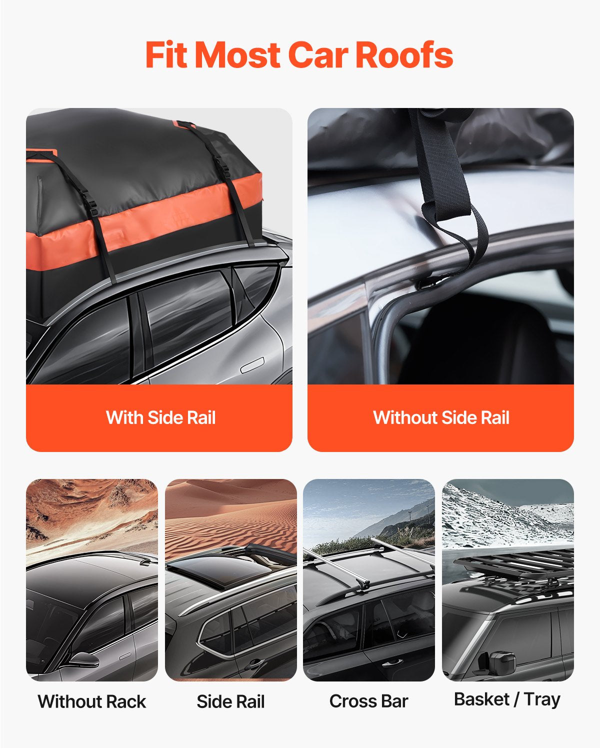 Car Rooftop Cargo Carrier Bag — view 6