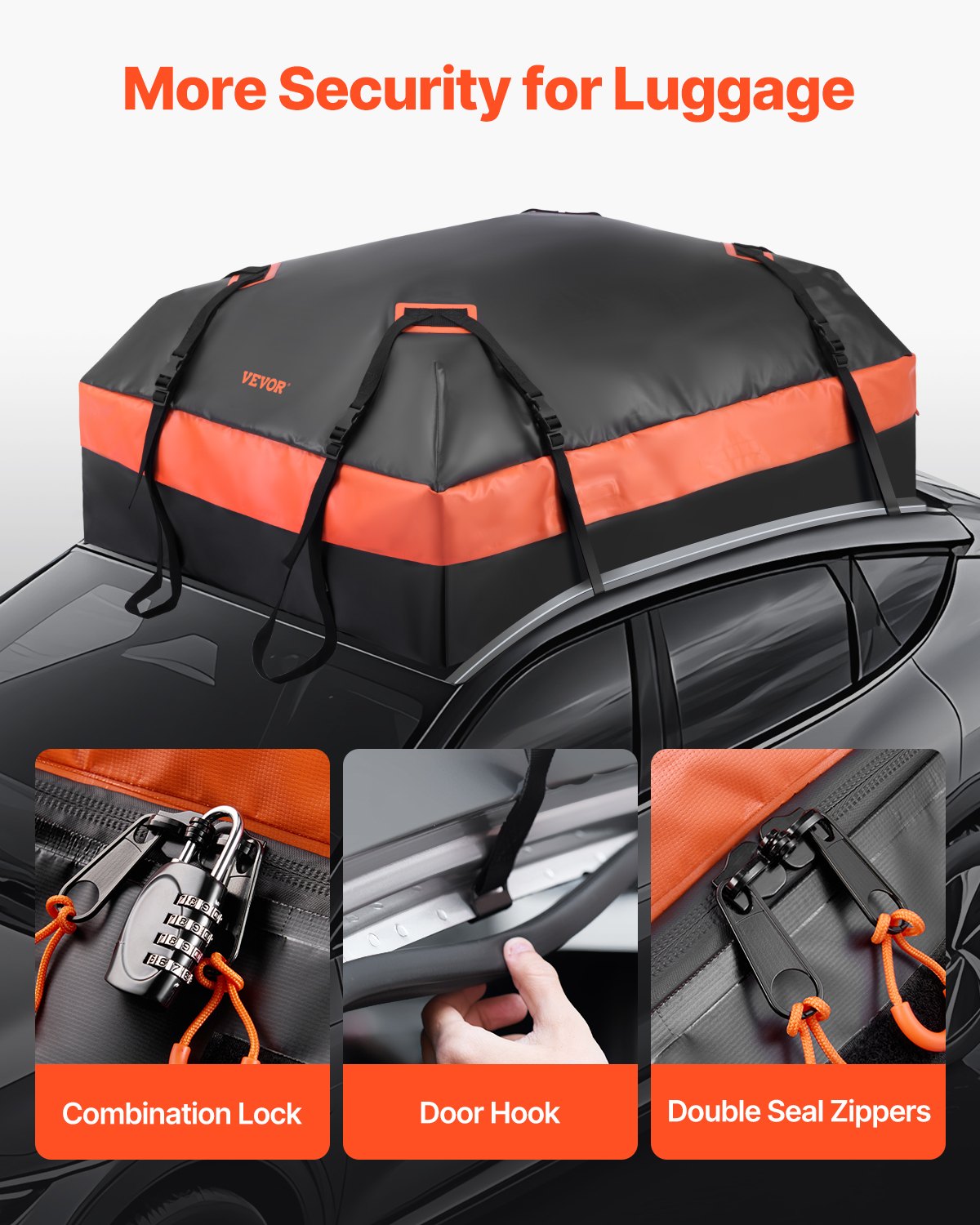 Car Rooftop Cargo Carrier Bag — view 7