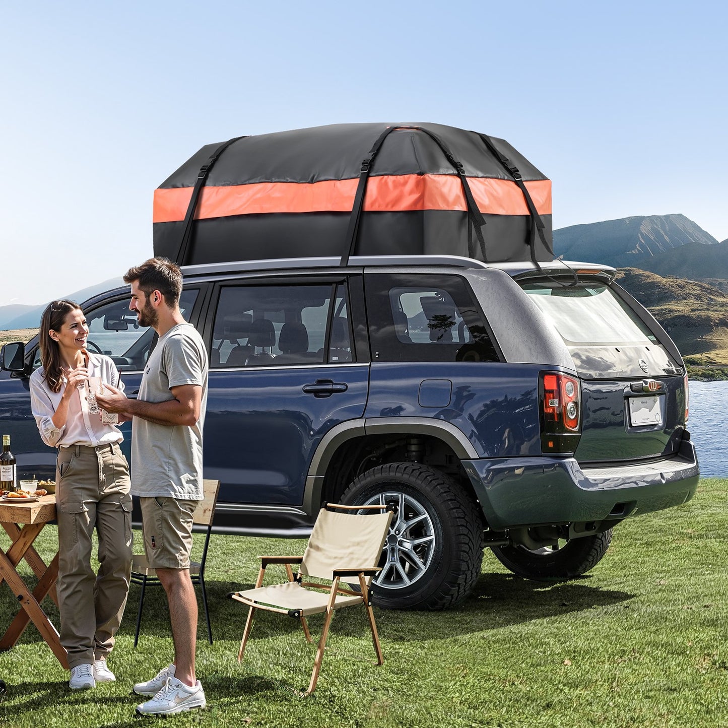 Car Rooftop Cargo Carrier Bag — view 9