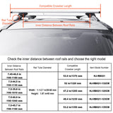Roof Rack Cross Bars, Aluminum — view 4