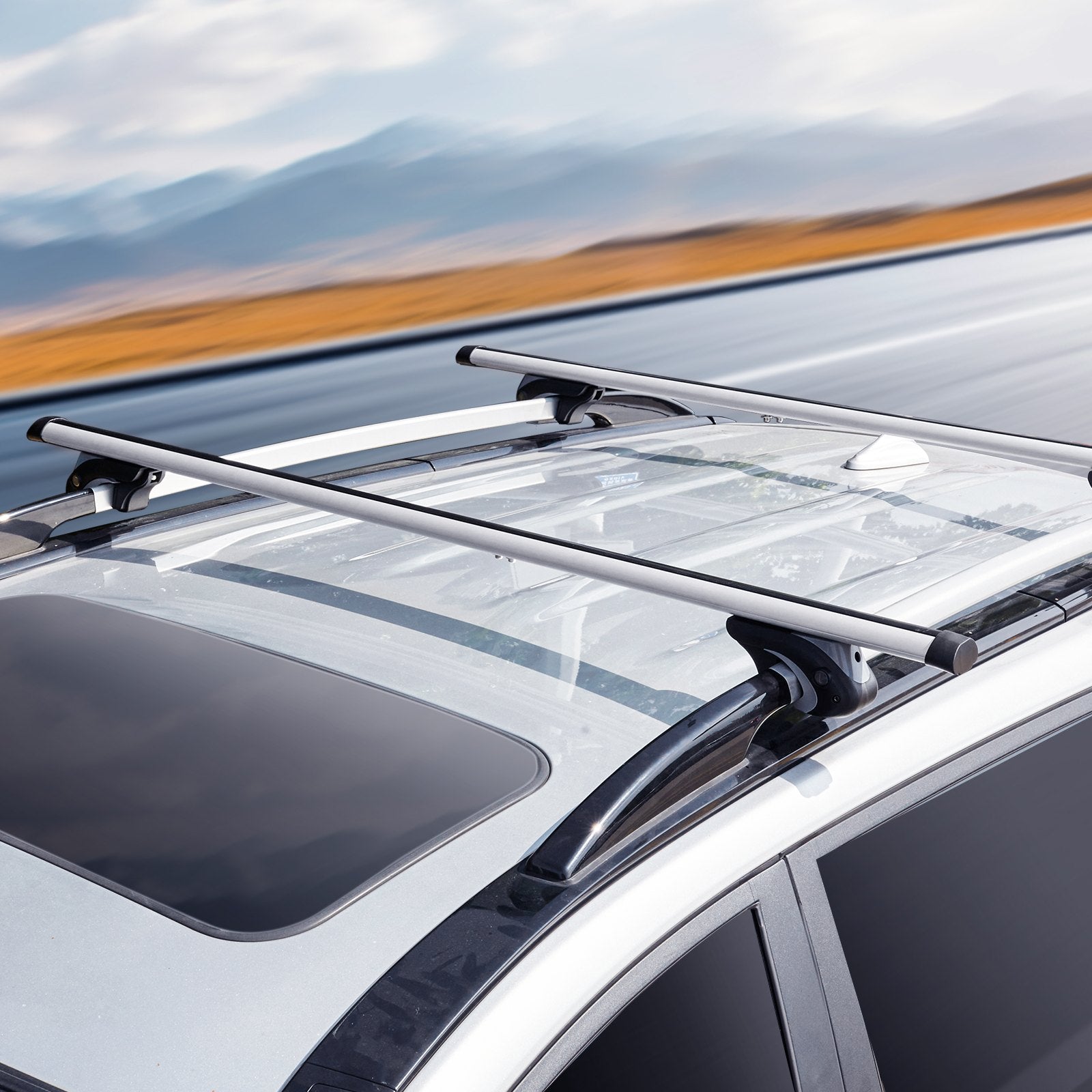 Roof Rack Cross Bars, Aluminum — view 9