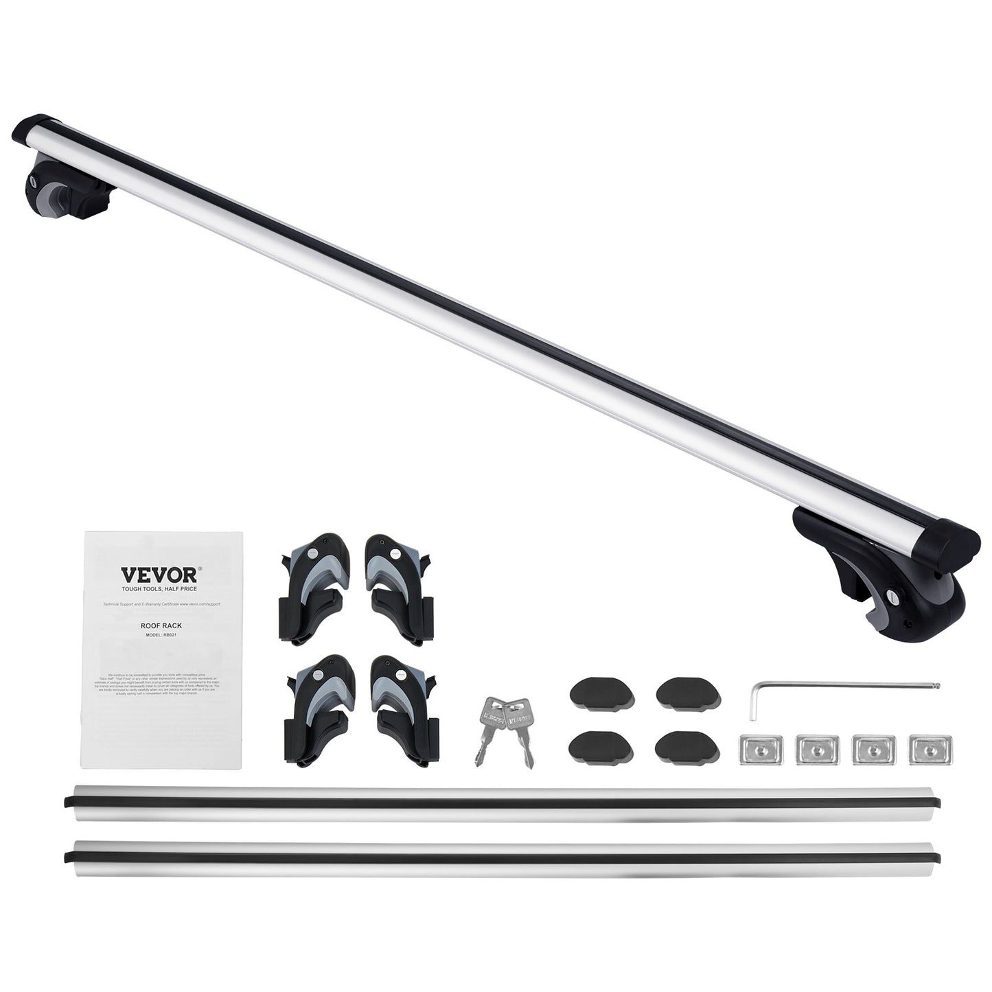 Roof Rack Cross Bars, Aluminum — view 10