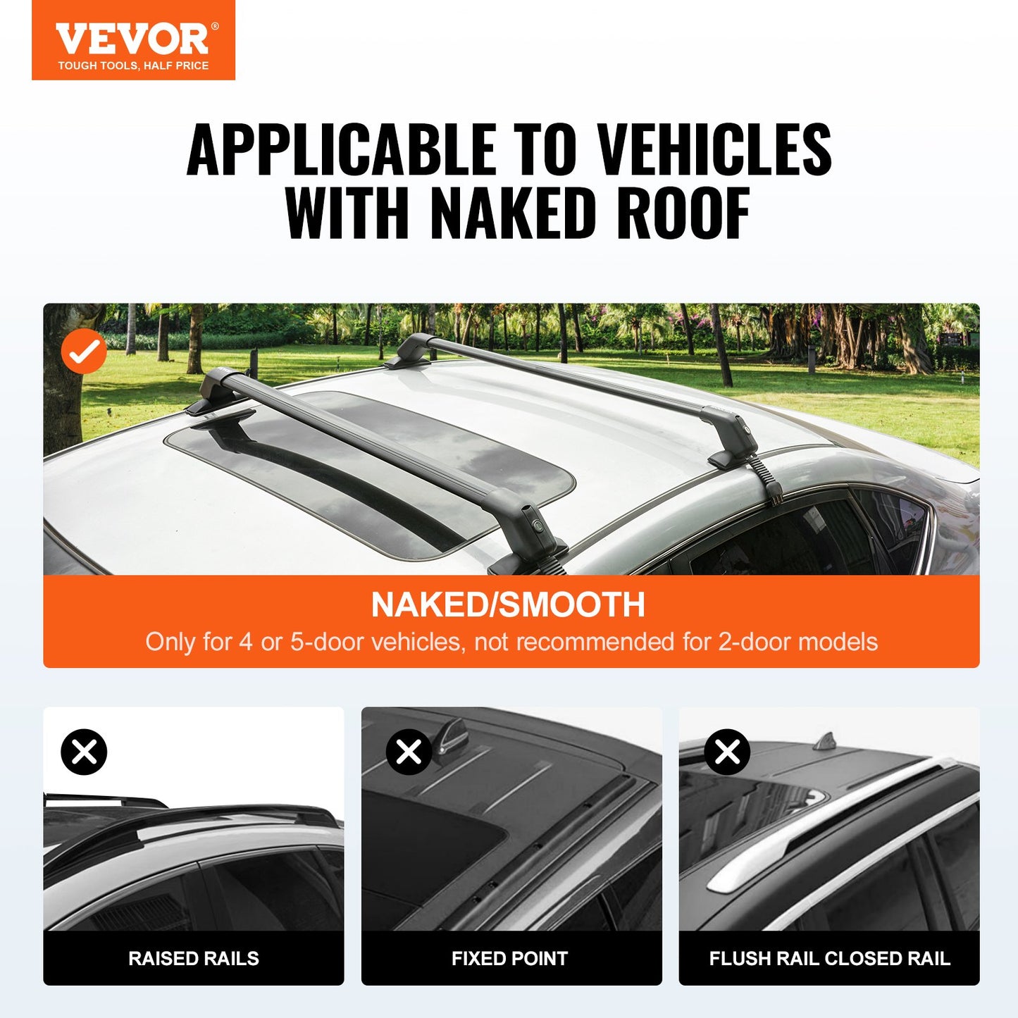 Universal Roof Rack Crossbar for — view 3