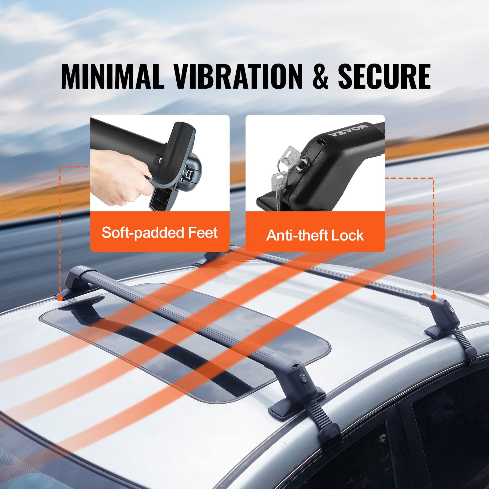 Universal Roof Rack Crossbar for — view 7