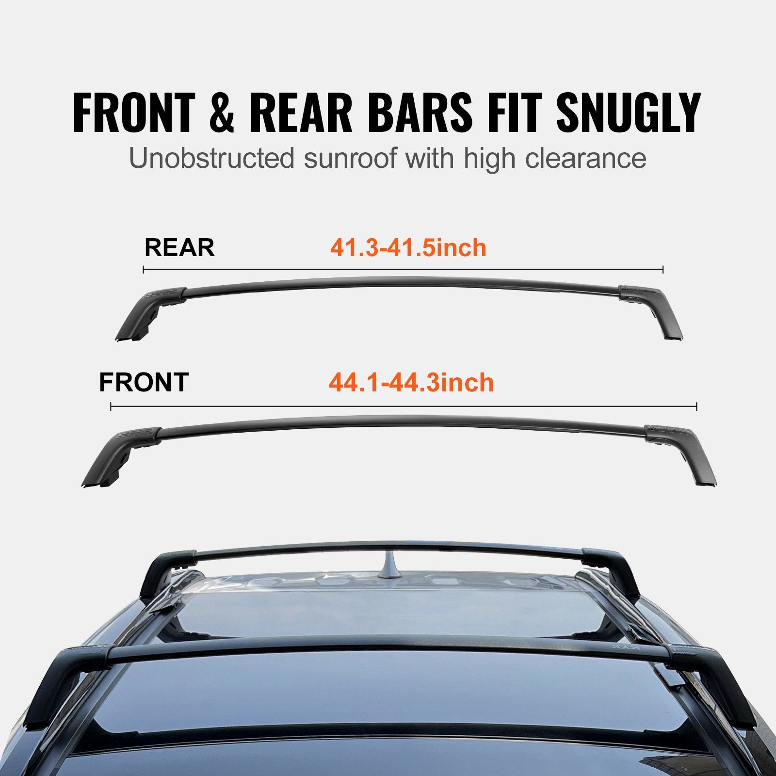 Toyota RAV4 2020-2023 roof rack cross bars — view 4