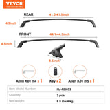 Toyota RAV4 2020-2023 roof rack cross bars — view 8
