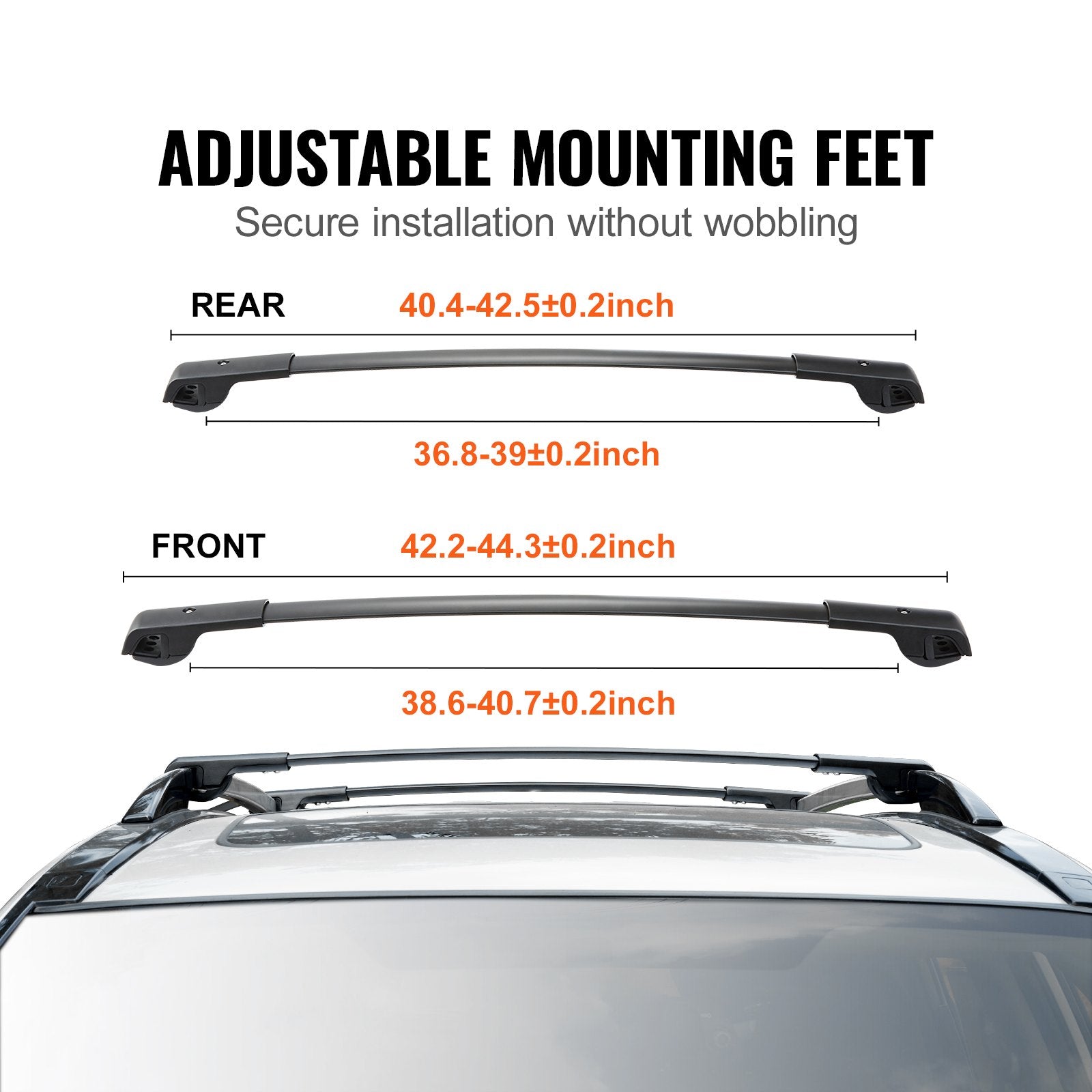 Roof Rack Crossbar for Subaru — view 4