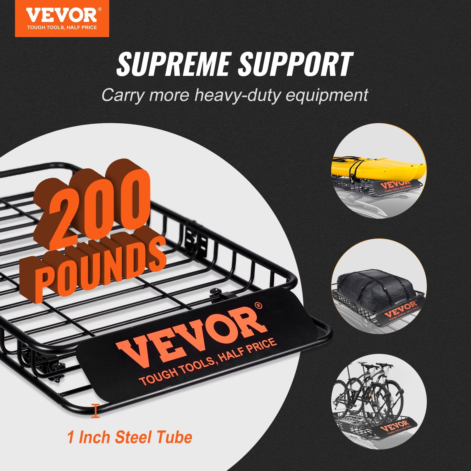 Roof Rack Cargo Basket 200 — view 3