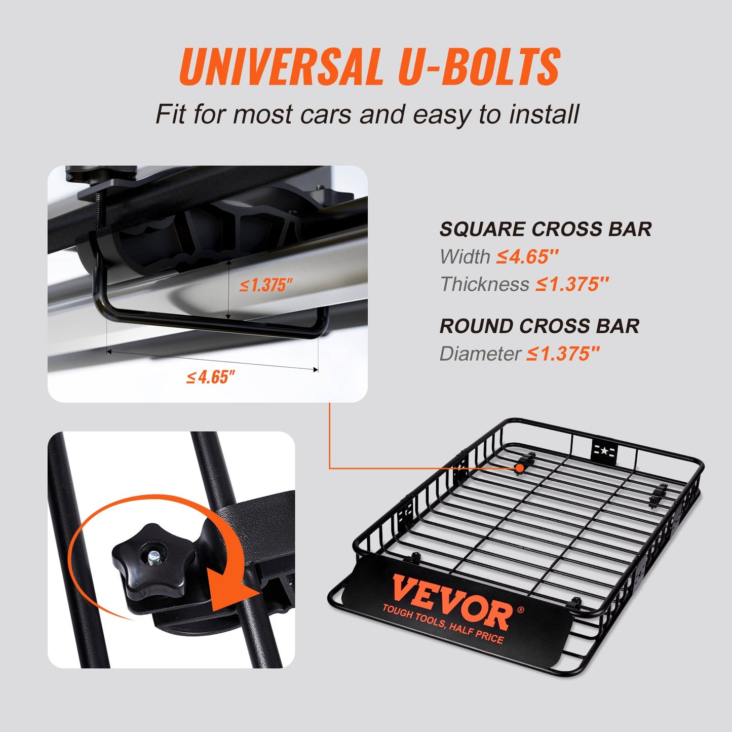 Roof Rack Cargo Basket 200 — view 7