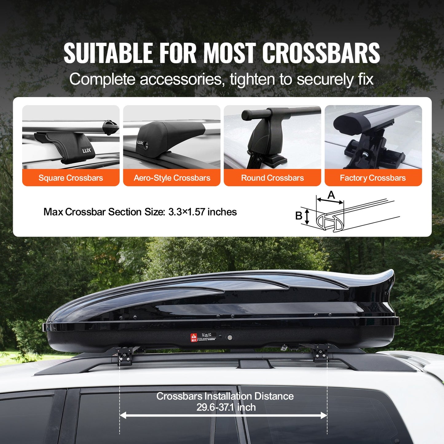 Rooftop Cargo Carrier 340 L — view 4