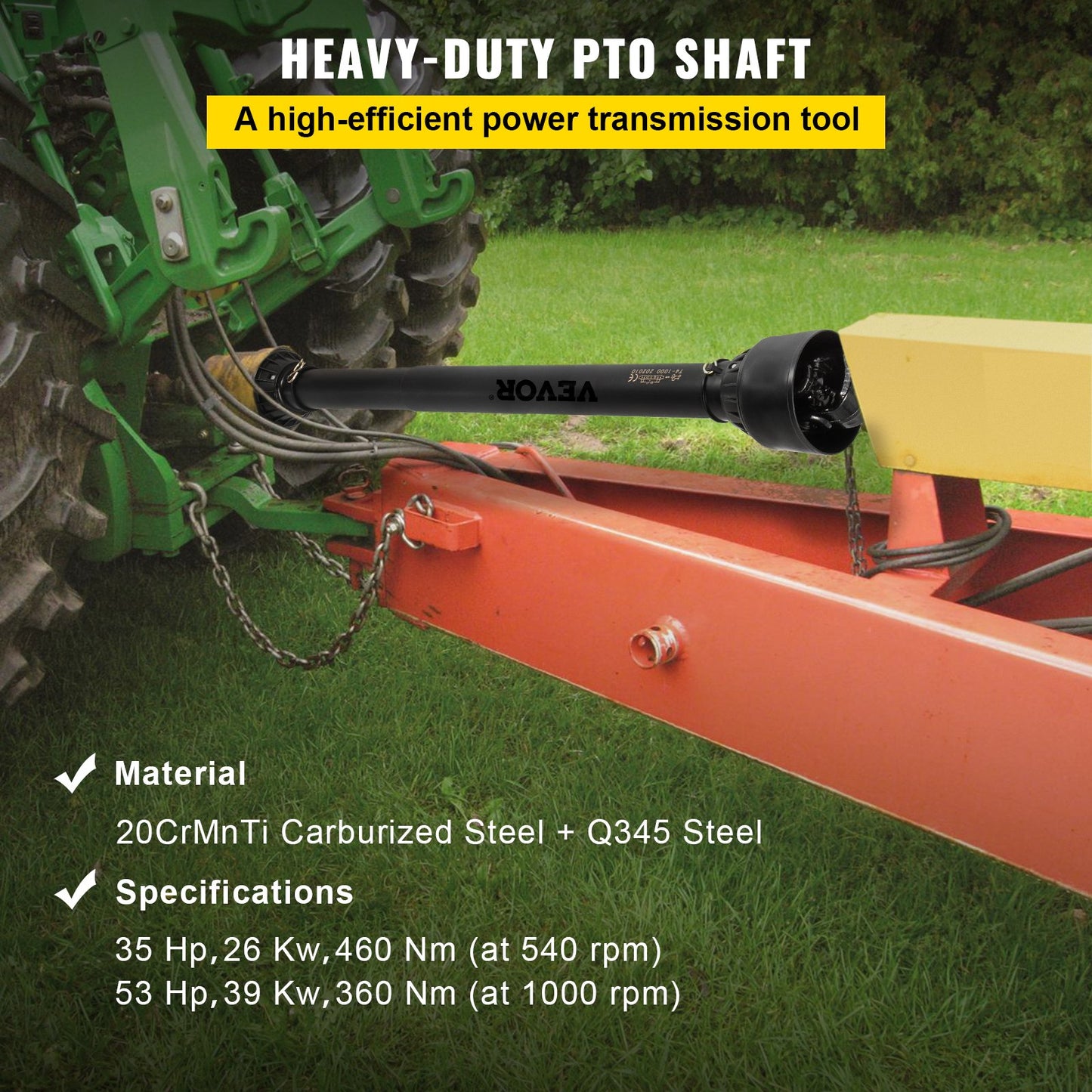 PTO Shaft PTO Drive Shaft 1-3/8 — view 3